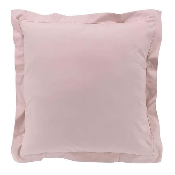 Örngott - Okänt märke - 63x63 cm - 100% bomull percale - Rosa - Maskintvätt vid 30°