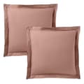 Miniatyrbild 2 av 4: Överdrag till kudde "Premium" alla dimensioner - Premium Gamla Rosa - Överdrag till kudde 63 x 63 cm platt volang quiltad
