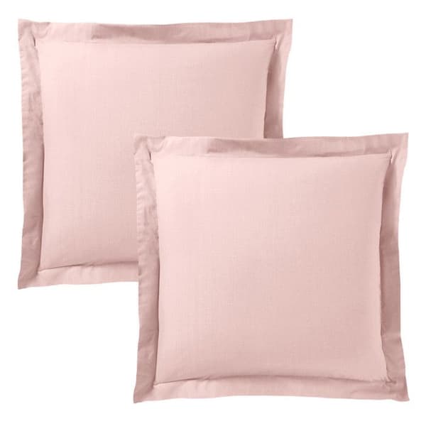 "Premium" örngott alla storlekar - Premium Rose Dragée - 63 x 63 cm platt quiltad volang