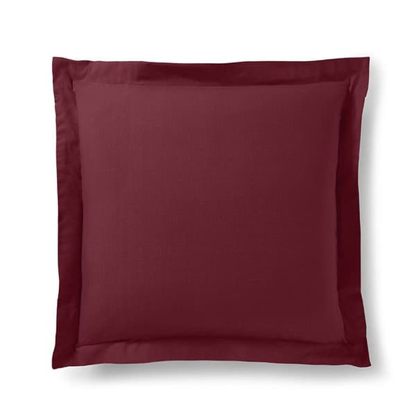 "Premium" örngott alla storlekar - Premium Granat - 63 x 63 cm platt quiltad volang