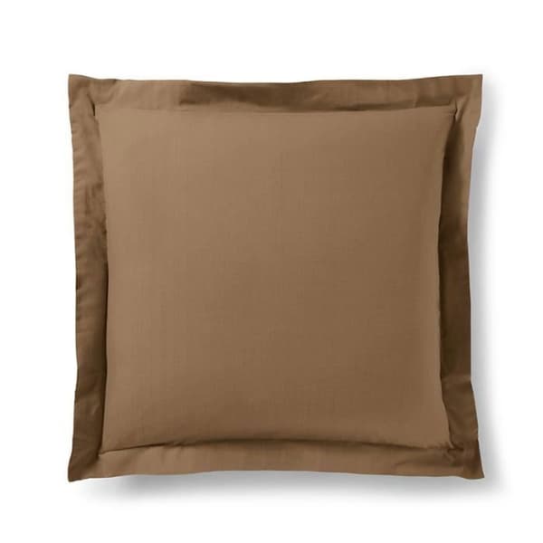 "Premium" örngott alla storlekar - Premium Taupe - 63 x 63 cm platt quiltad volang