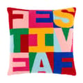 Miniatyrbild 1 av 3: Heya Home Festive-Val stickat kuddfodral