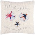Miniatyrbillede 1 af 4: Furn Christmas Together Bouclé Snow Angels Cushion Cover