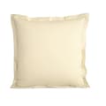 Miniatyrbild 1 av 4: Kammad bomull percale örngott "Julian" alla storlekar Pure Cotton - Julian Ivory - 65 x 65 cm platt quiltad volang
