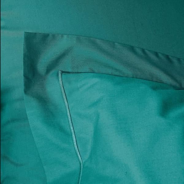 Kammad bomull percale örngott "Julian" alla storlekar Pure Cotton - Julian Paon - 65 x 65 cm platt quiltad volang