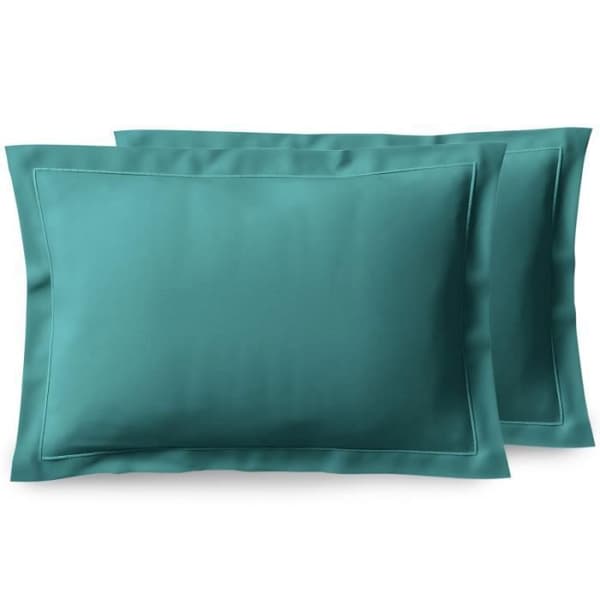 Kammad bomull percale örngott "Julian" alla storlekar Pure Cotton - Julian Paon - 50 x 70 cm platt quiltad volang
