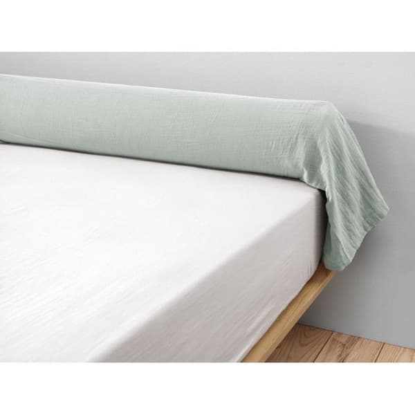 Bolsterfodral "Gaïa" 85 x 185 cm "Cotton Gauze" - Gaïa Eucalyptus - 85 x 185 cm