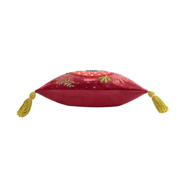 Wylder Embroidered Mushroom Cushion Cover