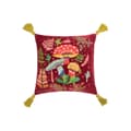 Miniatyrbillede 1 af 3: Wylder Embroidered Mushroom Cushion Cover