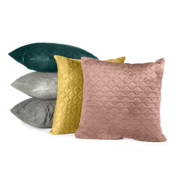 DIMON PUDEBETRÆK 40 X 40 CM MØRK PINK
