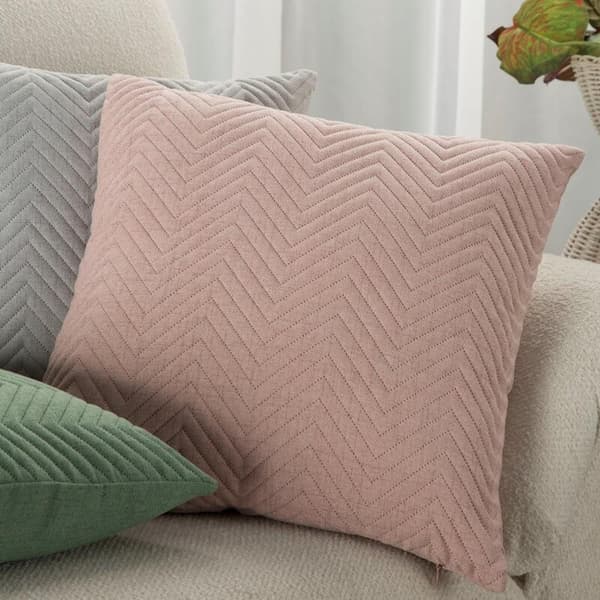 HØR PUDEBETRÆK 3 45 X 45 CM PINK