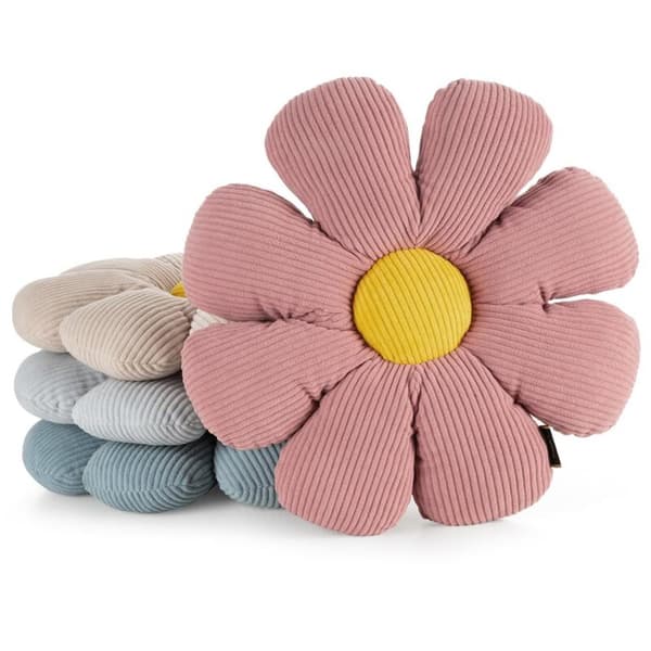 BLOMSTER PUDEBETRÆK 40 FI 37 CM BLÅ
