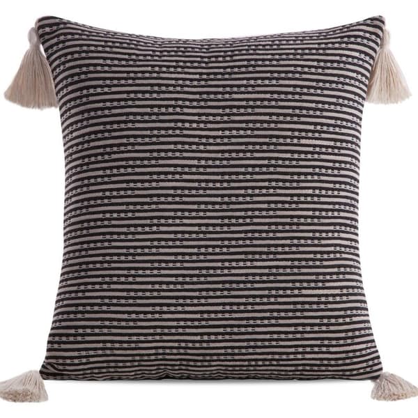BOHO TYYNYLIINA 6 45 X 45 CM MUSTA