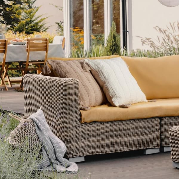 BOHO KUDDVALL 8 45 X 45 CM BRUNT