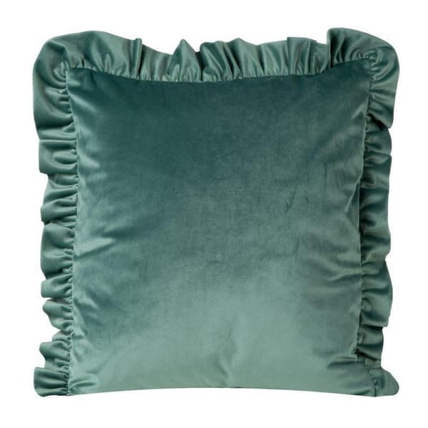 SAMMET KUDDVALL 25 45 X 45 CM MÖRK MINTA