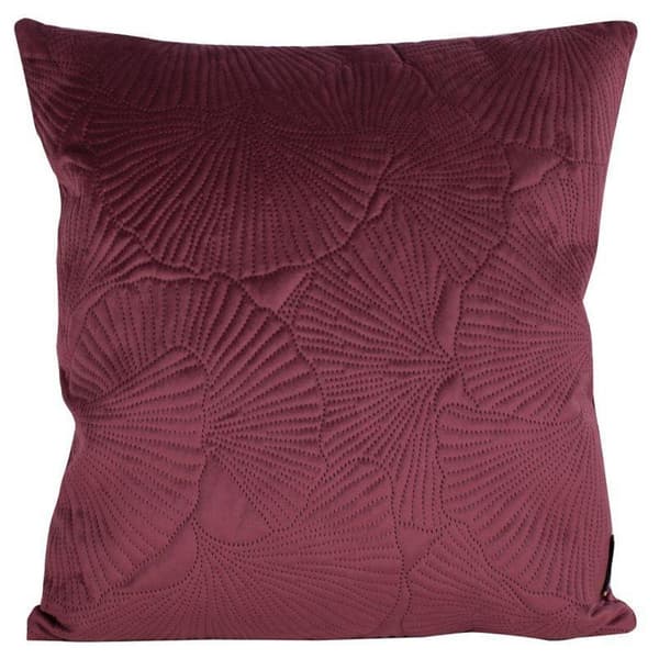 SAMMET KUDDVÅL 45 X 45 CM BURGUNDY
