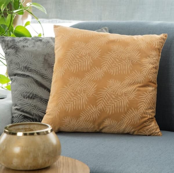SAMMET KUDDVALL 45 X 45 CM ORANGE