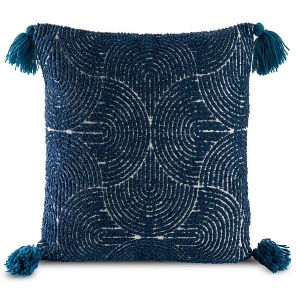 SAVA KUDDVALL 45 X 45 CM MARINBLÅT