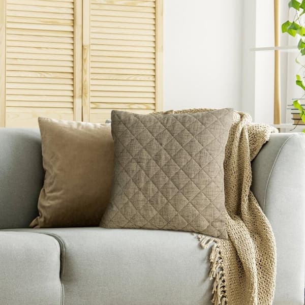 KUNDVÅL 1 45 X 45 CM MÖRK BEIGE