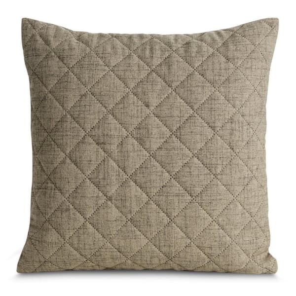 PUDEBETRÆK 1 45 X 45 CM MØRK BEIGE