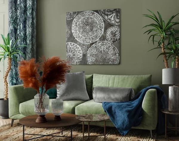 KUDDVALL MEL 2 40 X 40 CM SVART