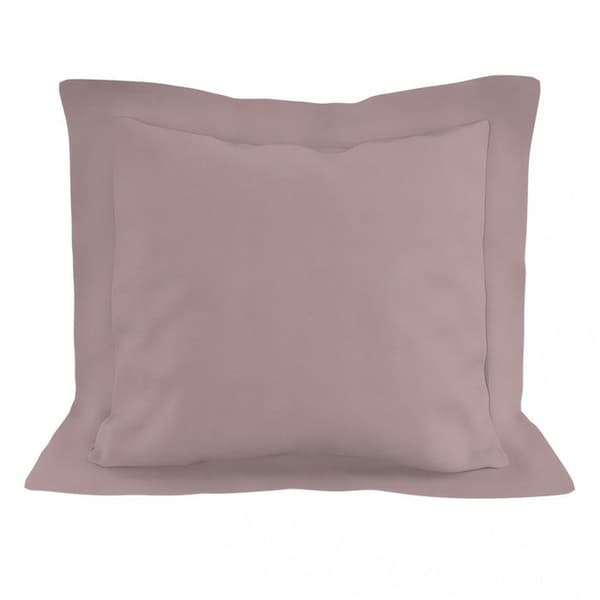 57 trådar bomull örngott 63x63 cm UNI gammal rosa, av Soleil d'ocre