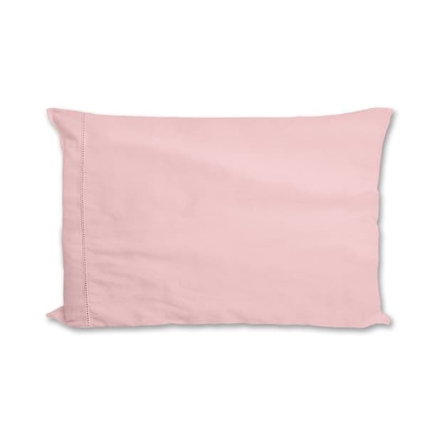 Percale bomull örngott 65x65 cm CAMILLE rosa, av songe de camille