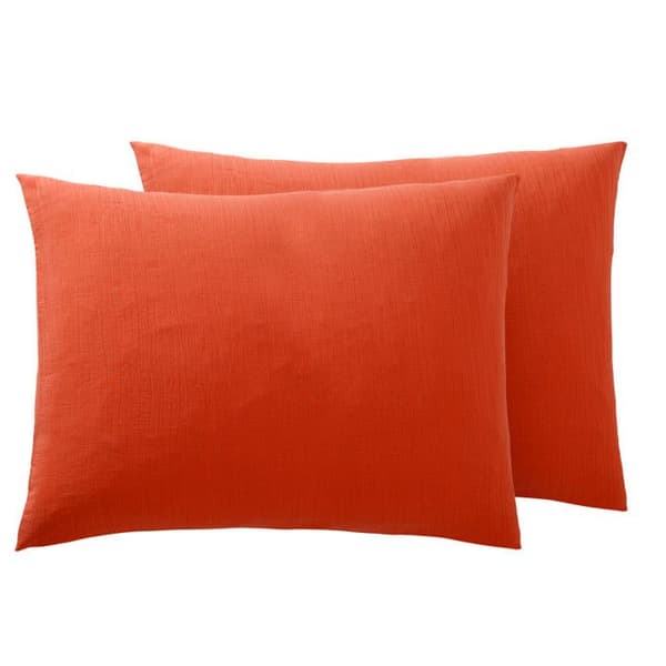 "Noah" örngott 50 x 70 cm "Cotton Gauze" - Noah Terracotta