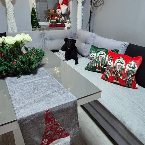 Dekorativt Örngott Jul - 40x40cm