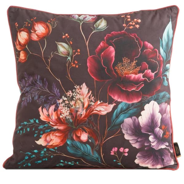 SAMMET KUDDVALL 129 45 X 45 CM BURGUNDY