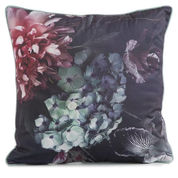 SAMMET KUDDVALL 131 45 X 45 CM MÖRKLILA
