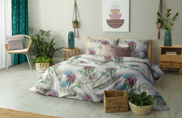 BOHO KUDDVALL 4 45 X 45 CM PULVERROSA