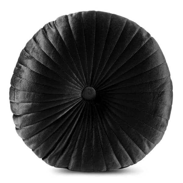 FLØJEL PUDEBETRÆK 68 × 40 CM SORT