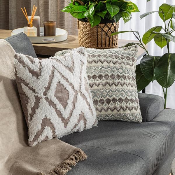 EVITA PUDEBETRÆK 45 X 45 CM BEIGE