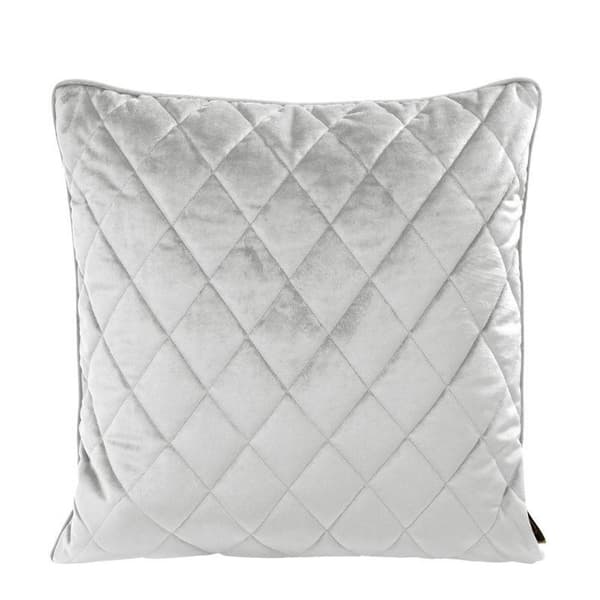 SAMMET KUDDVÅL 27 45 X 45 CM SILVER