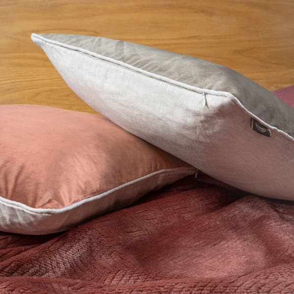 PUDEBETRÆK 45 X 45 CM BURGUNDY