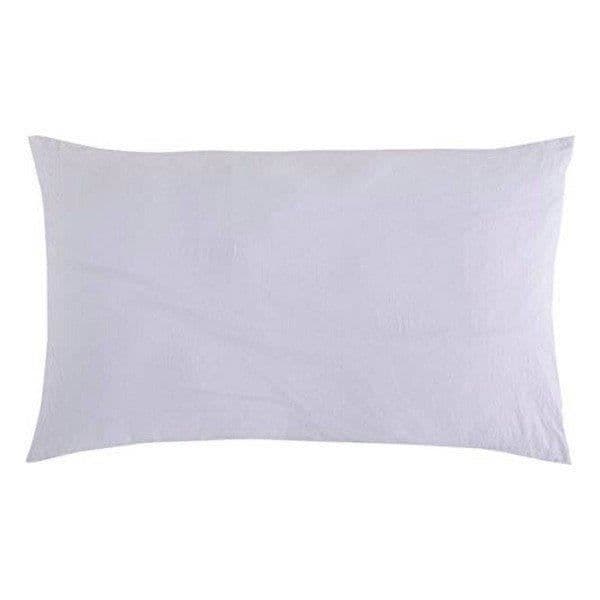 Örngott Naturals Vit - storlek: 45 x 110 cm