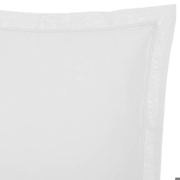 Kuddfodral - Vitt - 50x70cm - 100% Bomull - Tvättbart i 60° - Certifierat OEKO-TEX