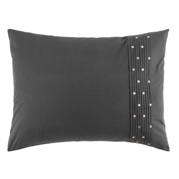 Örngott 100% bomull 57 trådar med religiösa veck 50 x 70 cm AGATHE färg Peppar
