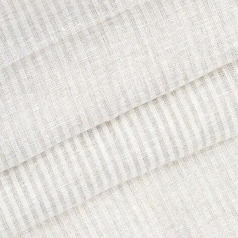 Tyg Laura Metervara Linne/Offwhite