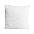Miniatyrbillede 1 af 5: Pudebetræk | BLOMSTER | jacquard ecru | 45x45cm | 734151