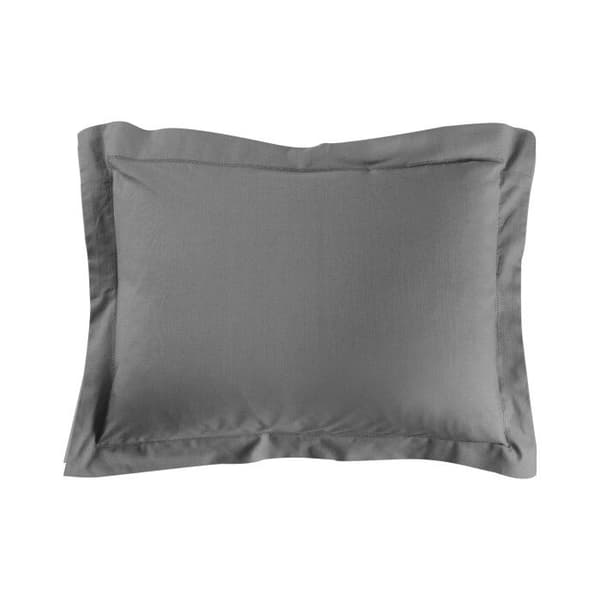 Örngott - 100% bomull - Antracit - 50x70 cm - Tvättbar - Samtida design