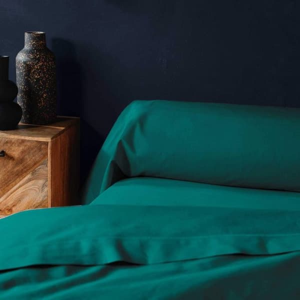 Kuddöverdrag - INREDSENS MJUKHET - Smaragd - 85x185 cm - 100% bomull - OEKO-TEX