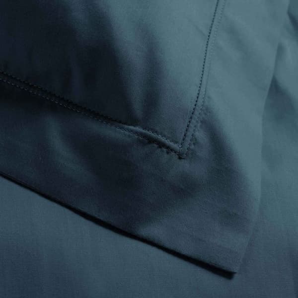 Örngott - Percale - 50x70 cm - 100% bomull - Mörkblå - Tvättbar vid 30°
