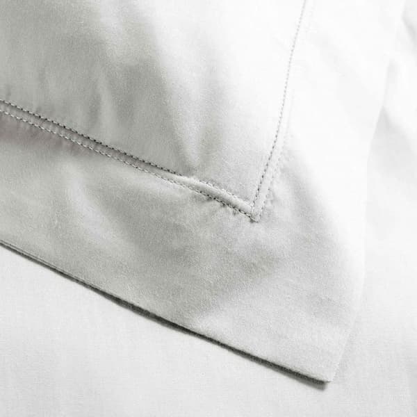 Örngott - Percale - 50x70 cm - 100% bomull - Vit - Elegant chic