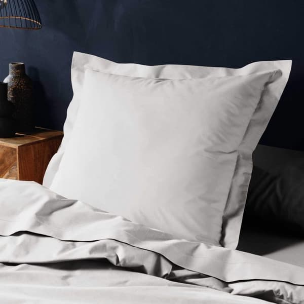 Örngott - 100% bomull - Vit - 63x63 cm - Tvättbar - Enfärgad