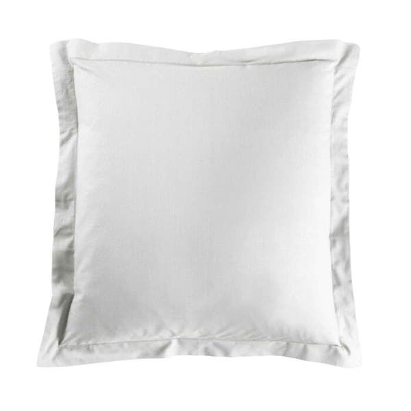 Örngott - 100% bomull - Vit - 63x63 cm - Tvättbar - Enfärgad