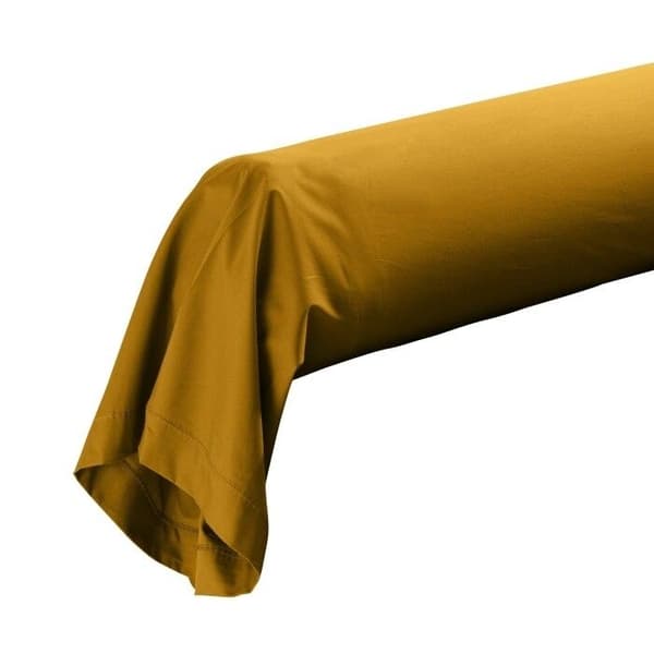 Kuddfodral - INOMHUSMYS - 85x185 cm - 100% bomull - Gul - Sanforiserad