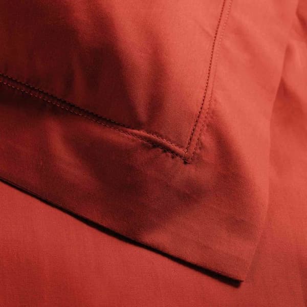 Kuddöverdrag - Percale - 50x70 cm - 100% bomull - Färg Tomette - Tvättbart i 30°