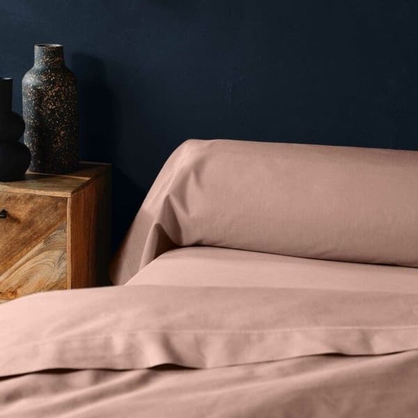 Kuddfodral - INUTI MJUKEHET - 85x185 cm - 100% bomull - Rosa - Andningsbart komfort